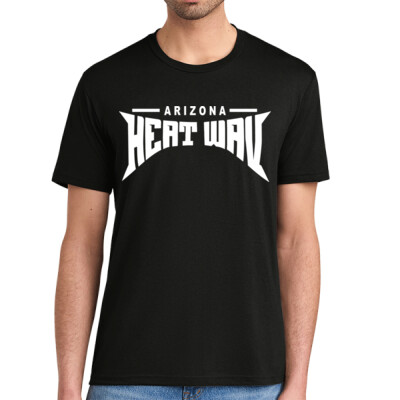 Adult unisex triblend tee - Heat Wav OG white Thumbnail