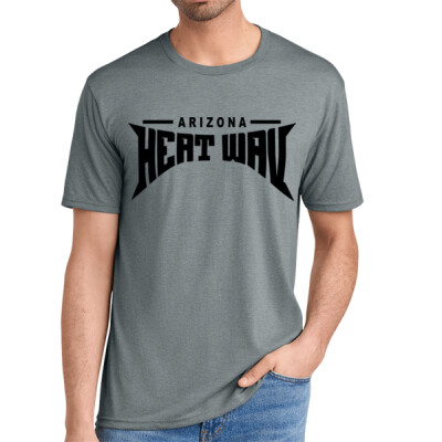 Adult unisex triblend tee - Heat Wav OG black Thumbnail