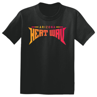 Youth drifit performance tee - Heat Wav OG gradient Thumbnail