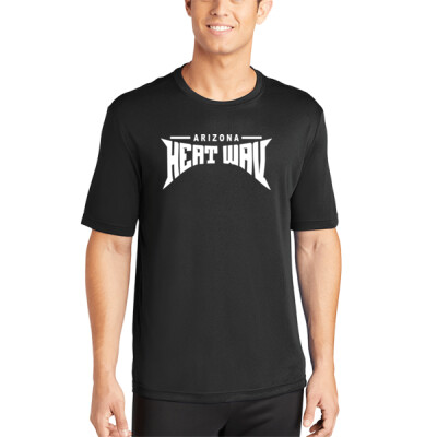 Adult drifit performance tee - Heat Wav OG white Thumbnail