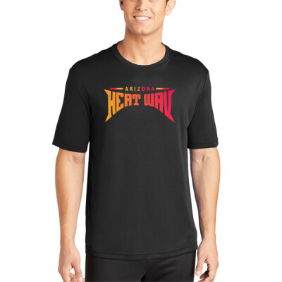 Adult drifit performance tee - Heat Wav OG gradient Thumbnail