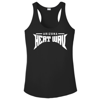 Ladies drifit performance tank - Heat Wav OG white Thumbnail