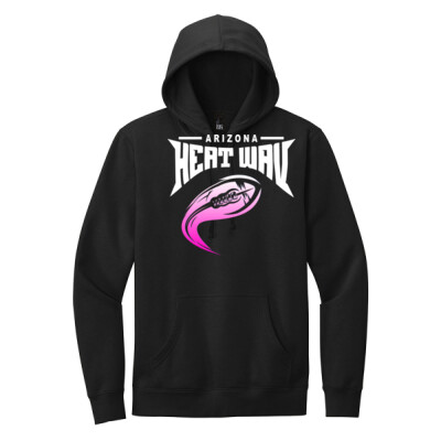 Adult fleece hoodie - Heat Wav Football Thumbnail