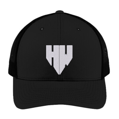 Albert Black Hat - Yupoong Snapback - White logo - Cactus - Flag   Thumbnail