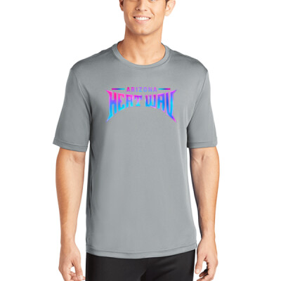 Adult Drifit Performance Tee - Pink & Teal Gradient Thumbnail