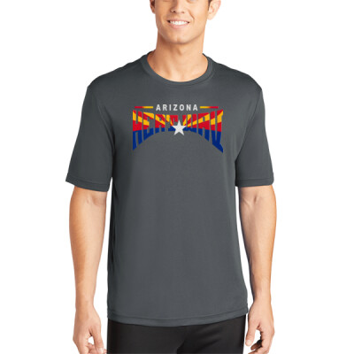 Adult Drifit Performance Tee - Heat Wav AZ Flag Thumbnail