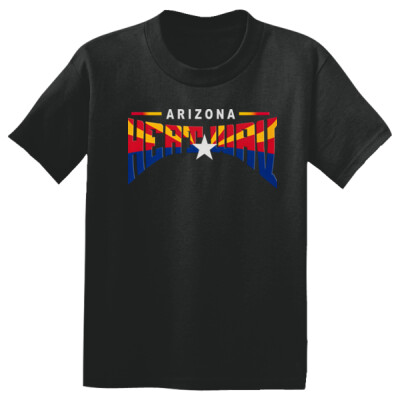 Youth Drifit Performance Tee - Heat Wav AZ Flag Thumbnail