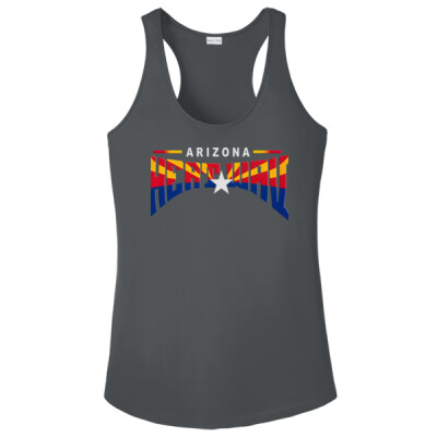 Ladies Drifit Performance Tank - Heat Wav AZ Flag Thumbnail