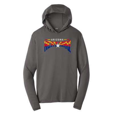 Adult Unisex Competitor Hooded Pullover - Heat Wav AZ Flag Thumbnail