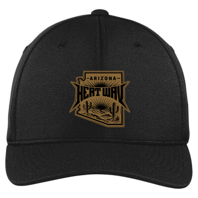 Flexfit cool & dry mesh hat - Lasered Leatherette Patch Thumbnail