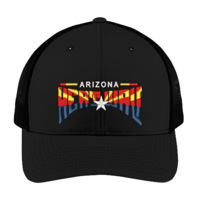Yupoong Snapback - AZ state - Cactus - AZ flag Thumbnail